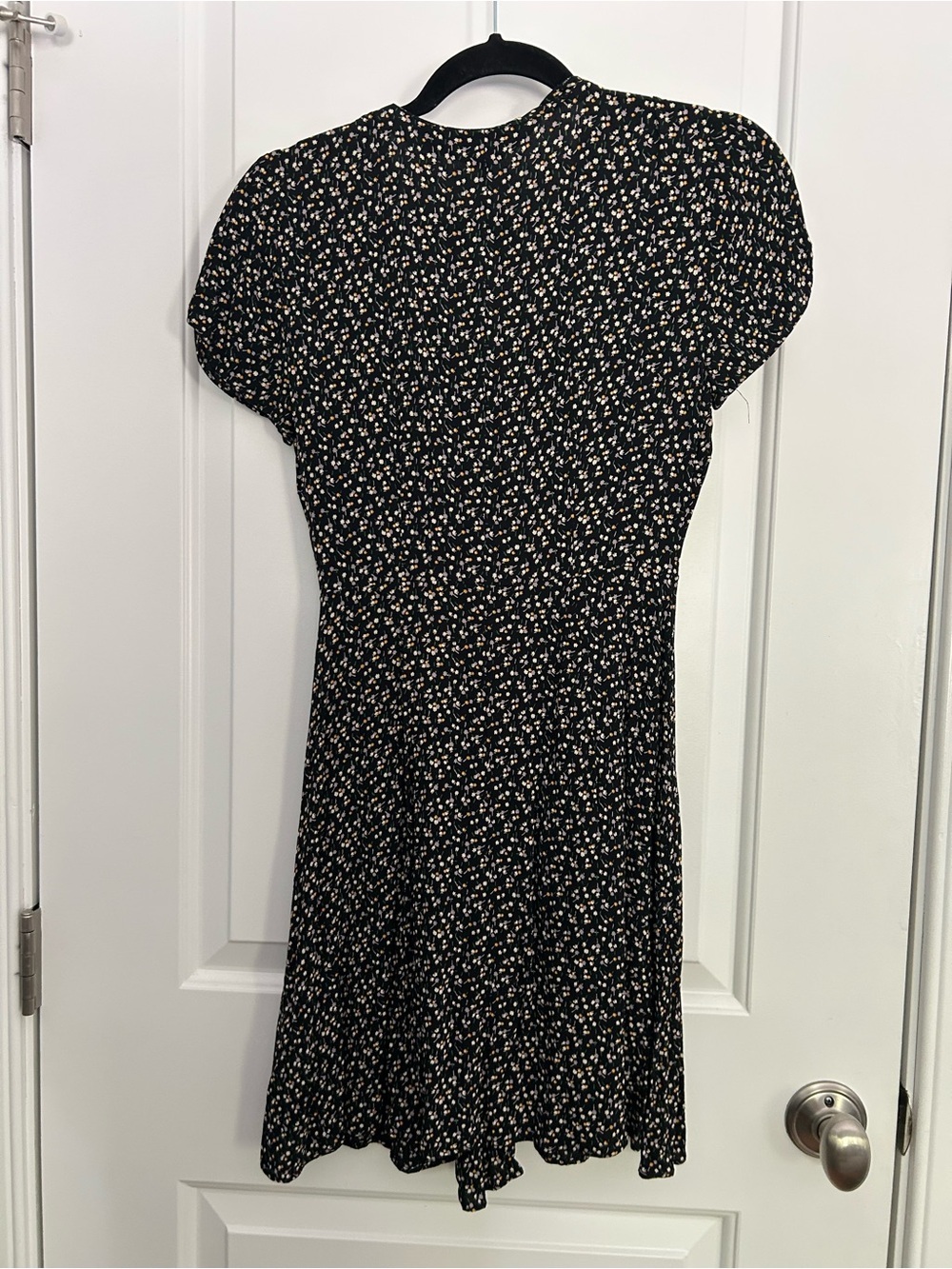 Madewell Button Wrap Dress In Playground Posies - Picture 5 of 6